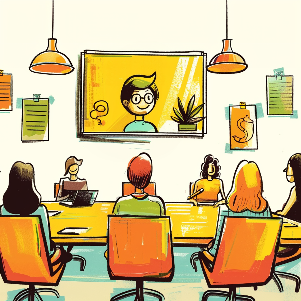 A team in a workshop